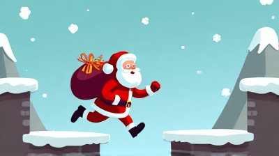 Snowy Leap